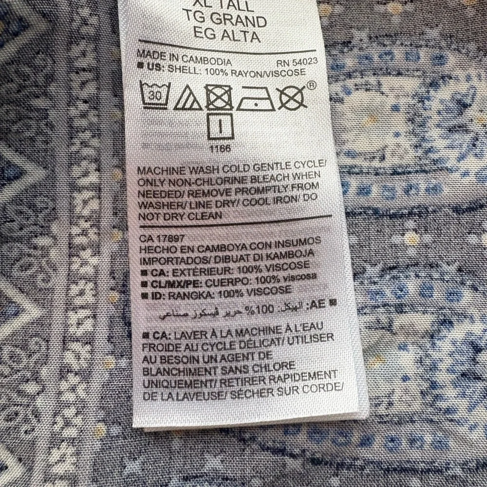 Old Navy Blue and White Sheath Dress - Picture 7 of 8